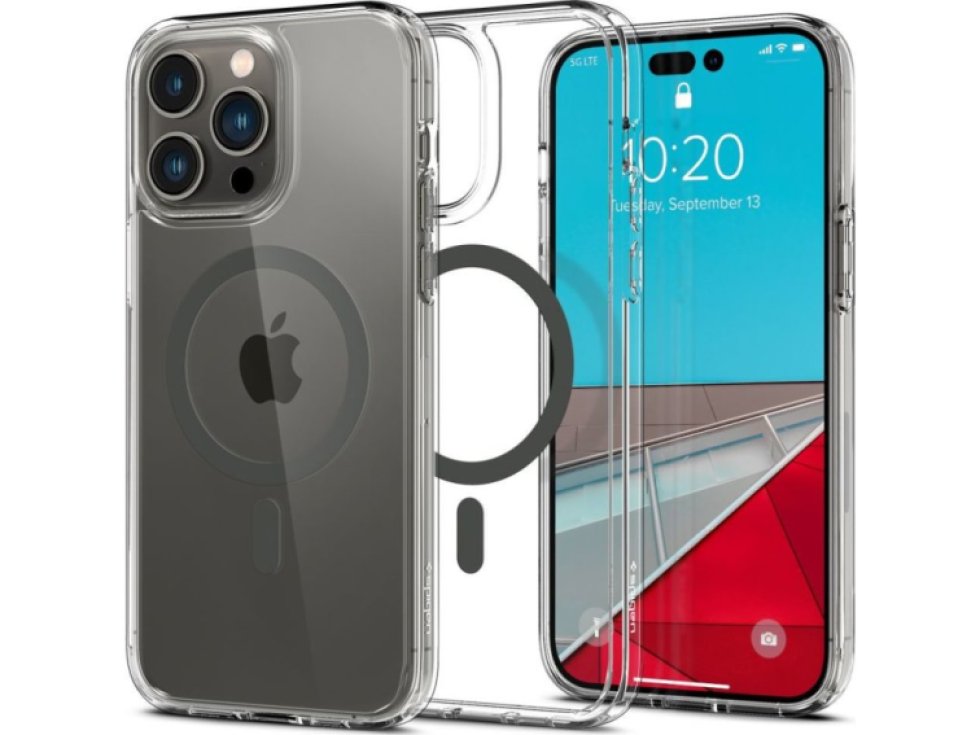 Ochranný kryt pro iPhone 14 Pro MAX - Spigen, Ultra Hybrid Mag Graphite