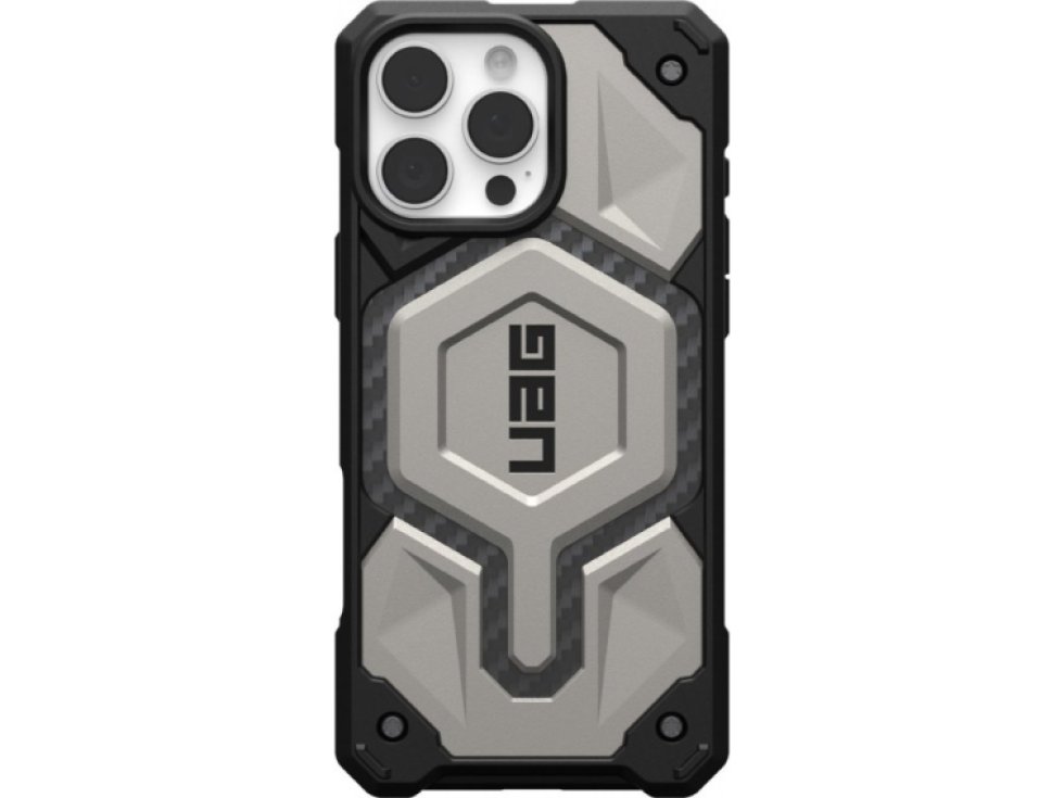 Ochranný kryt na iPhone 16 Pro MAX - UAG, Monarch Pro MagSafe Titanium