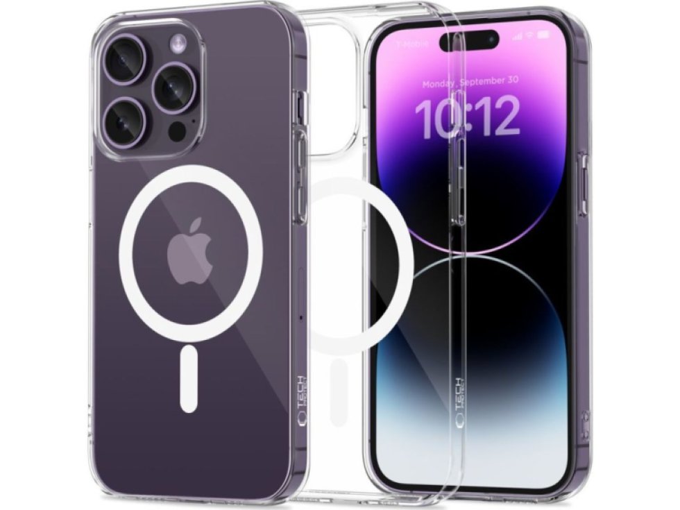 Ochranný kryt na iPhone 14 Pro MAX - Tech-Protect, FlexAir MagSafe Clear