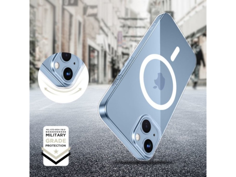 Ochranný kryt na iPhone 13 / 14 - Tech-Protect, FlexAir MagSafe Clear