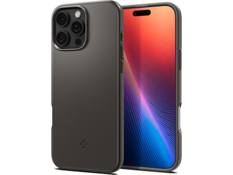 Ochranný kryt na iPhone 16 Pro MAX - Spigen, Thin Fit MagSafe Gunmetal