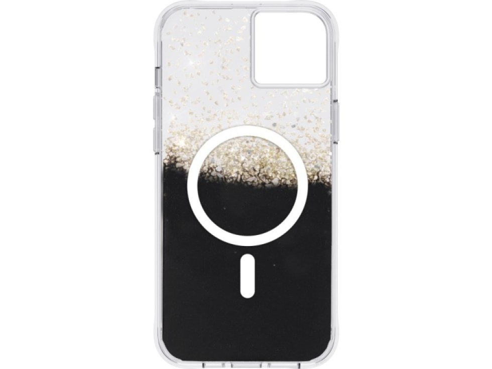Ochranný kryt pro iPhone 14 PLUS - Case Mate, Karat Onyx MagSafe