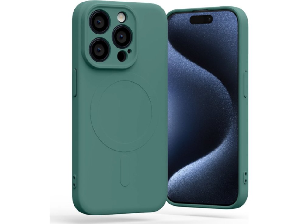 Ochranný kryt na iPhone 7 PLUS / 8 PLUS - Mercury, SemiSilicon MagSafe Green