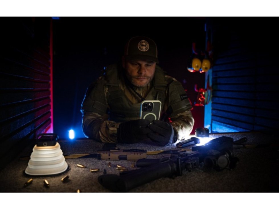 Ochranný kryt na iPhone 15 - Tactical, MagForce Hyperstealth Deep Blue