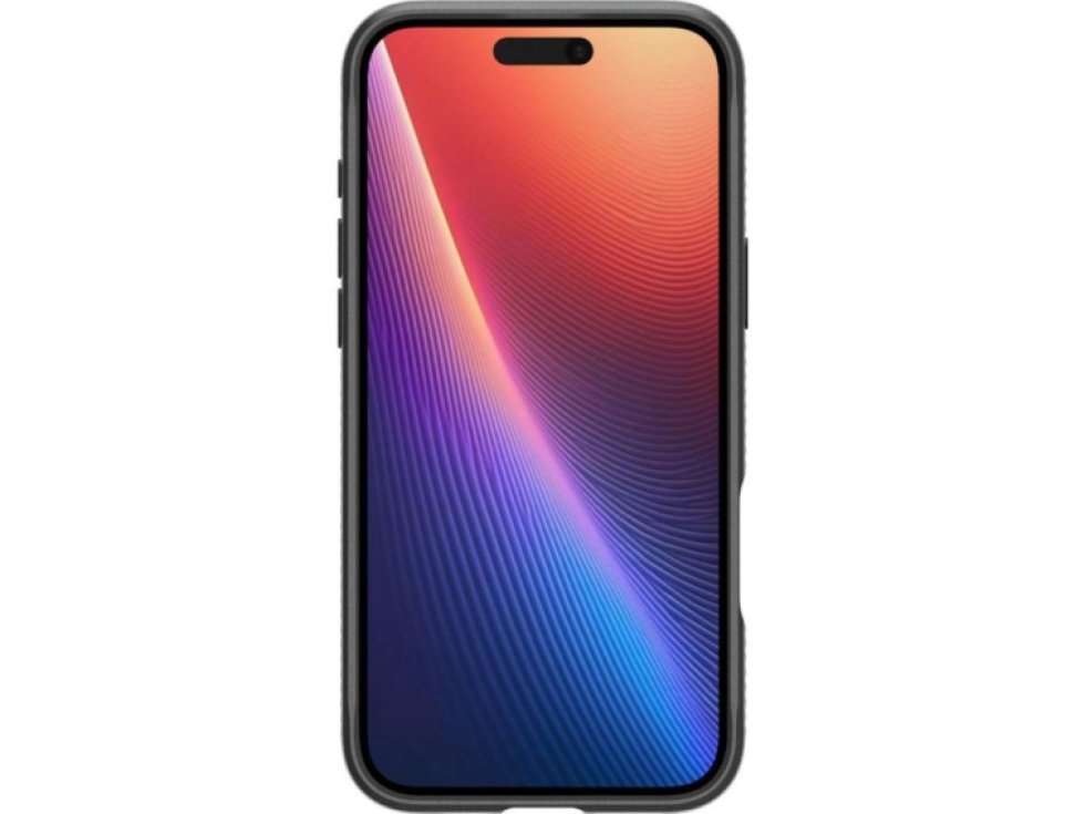 Ochranný kryt na iPhone 16 PLUS - Spigen, Rugged Armor MagSafe Black