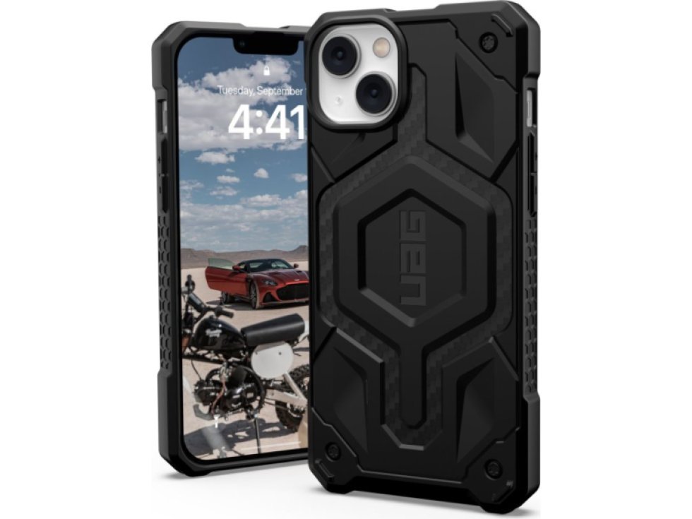 Ochranný kryt pro iPhone 14 PLUS - UAG, Monarch Pro MagSafe Carbon Fiber