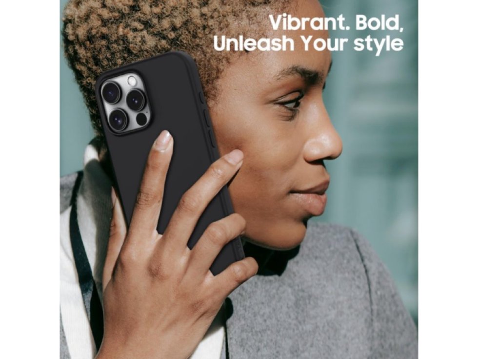 Ochranný kryt na iPhone 16 Pro MAX - Tech-Protect, Silicone MagSafe Black