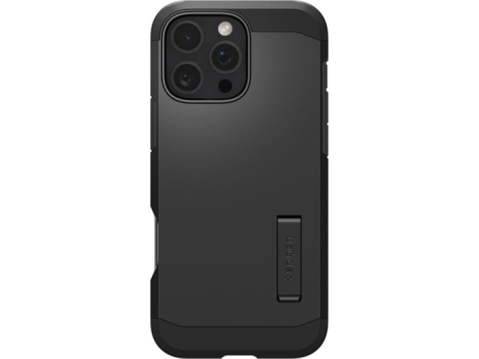Ochranný kryt na iPhone 16 Pro - Spigen, Tough Armor MagSafe Black