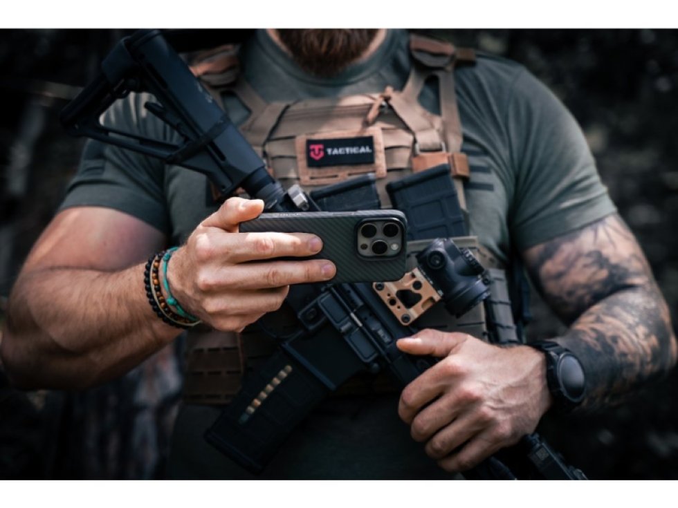 Ochranný kryt na iPhone 16 PLUS - Tactical, MagForce Aramid