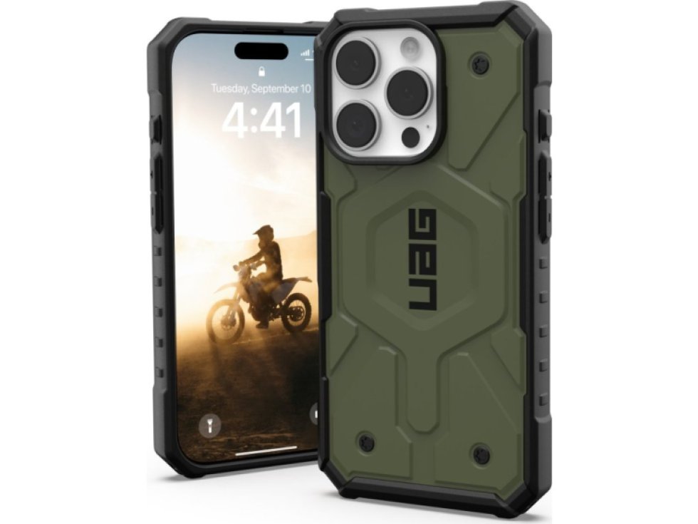 Ochranný kryt na iPhone 16 Pro - UAG, Pathfinder MagSafe Olive Drab