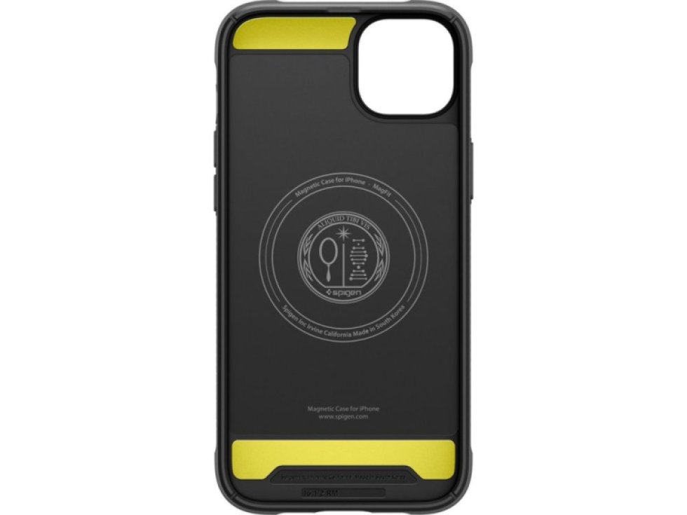 Ochranný kryt pro iPhone 14 - Spigen, Rugged Armor Mag Matte Black