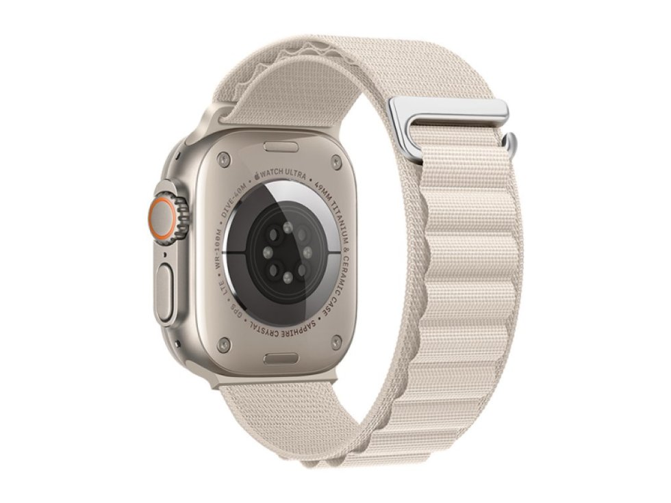 Řemínek pro Apple Watch 44mm / 45mm / 46mm / 49mm - Hoco, WA20 Climbing Starlight