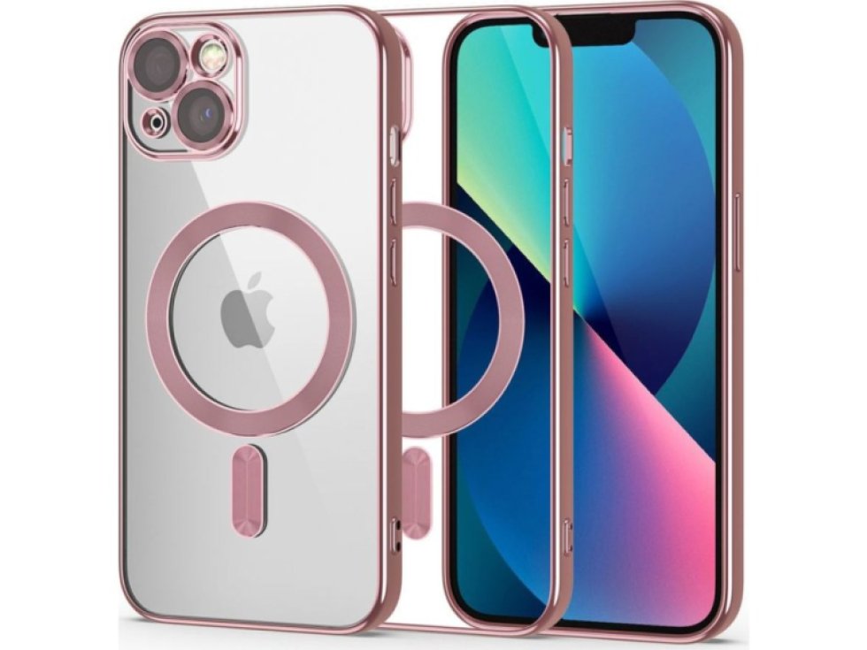 Ochranný kryt na iPhone 13 - Tech-Protect, Magshine MagSafe Rose