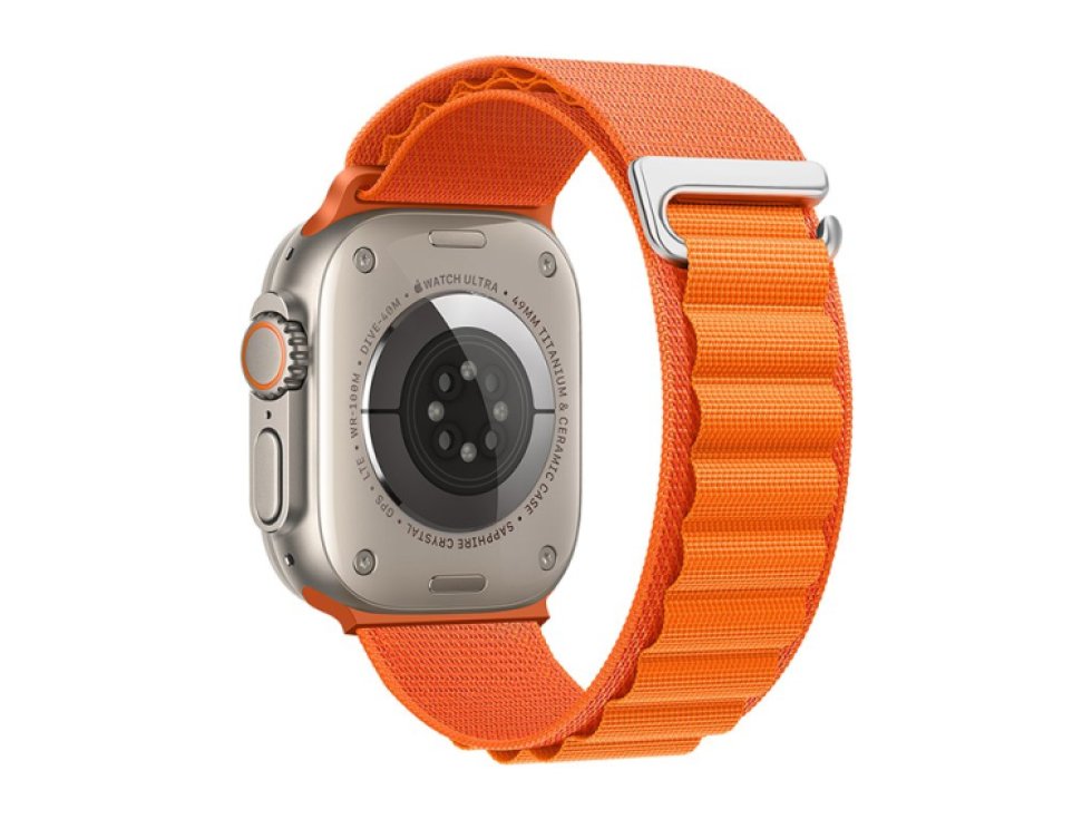 Řemínek pro Apple Watch 44mm / 45mm / 46mm / 49mm - Hoco, WA20 Climbing Orange