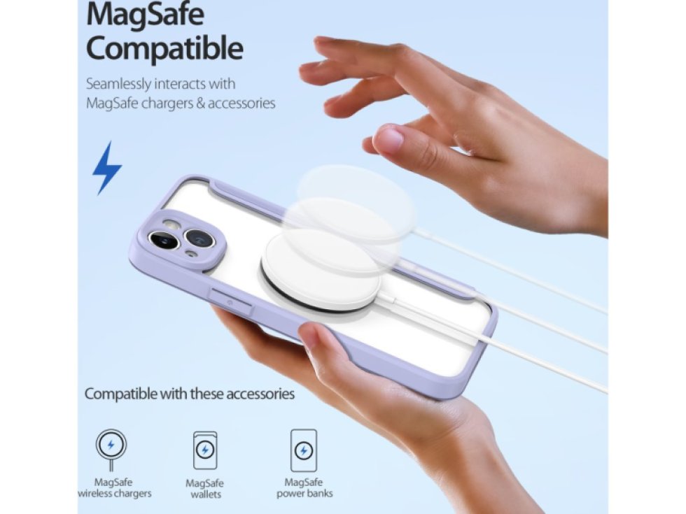 Ochranné pouzdro pro iPhone 14 PLUS - DuxDucis, SkinX Pro with MagSafe Purple