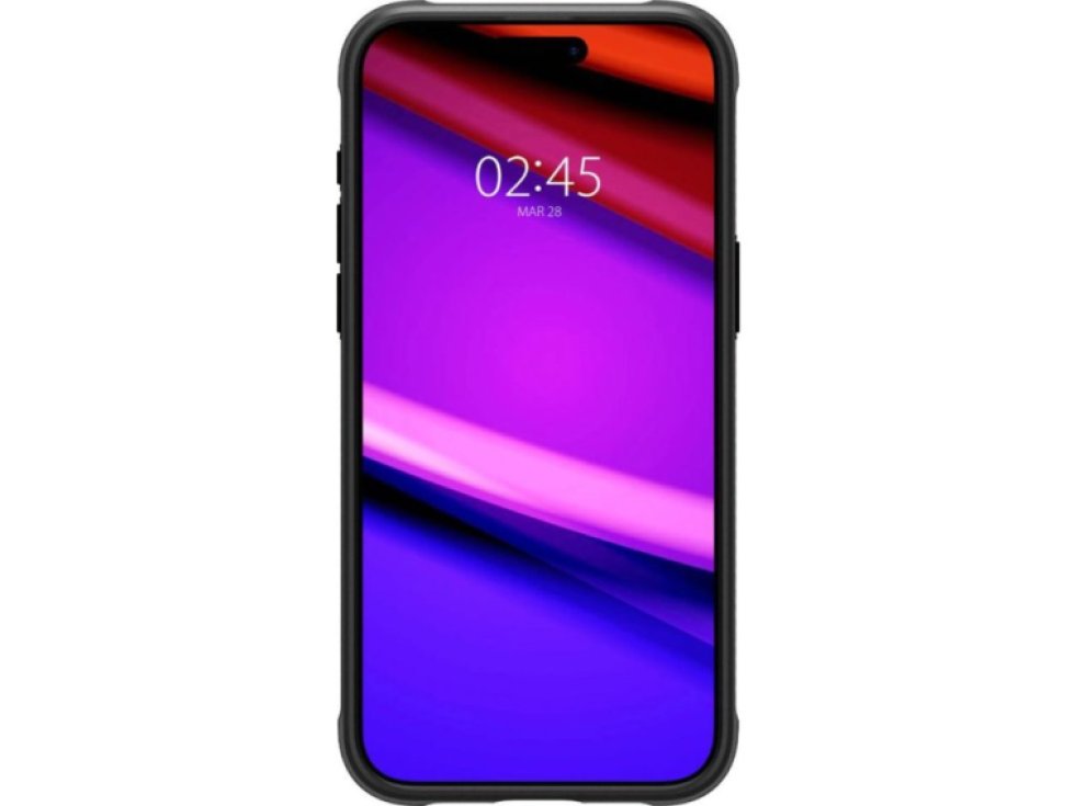 Ochranný kryt na iPhone 15 Pro MAX - Spigen, Rugged Armor MagSafe Black