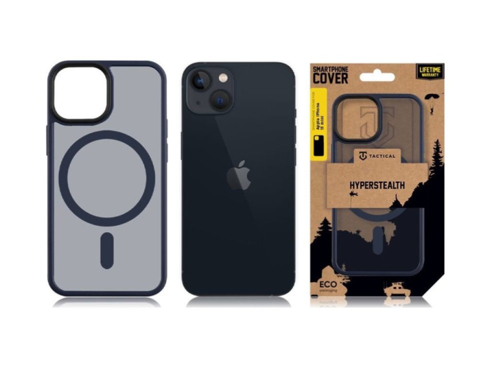Ochranný kryt pro iPhone 13 mini - Tactical, MagForce Hyperstealth Deep Blue