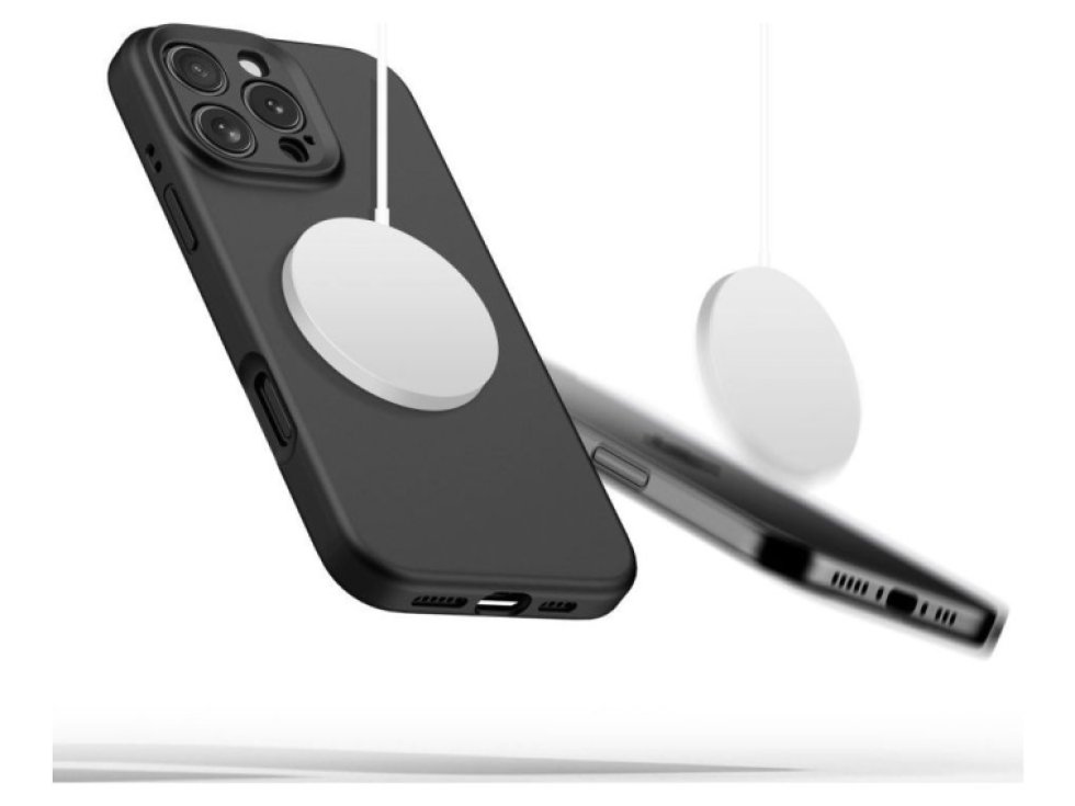 Ochranný kryt na iPhone 16 Pro - Tech-Protect, Liquid MagSafe Black