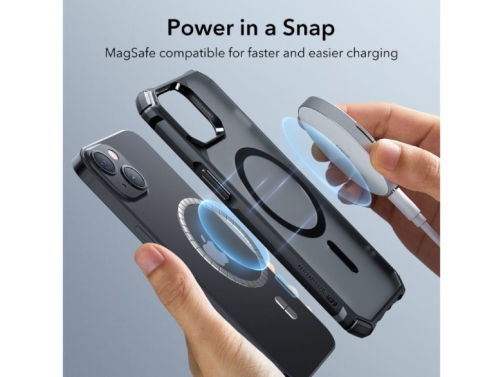 Ochranný kryt pro iPhone 14 PLUS - ESR, Air Armor HaloLock Frosted Black