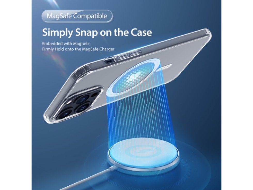 Ochranný kryt na iPhone 15 Pro - DuxDucis, Clin Case with MagSafe