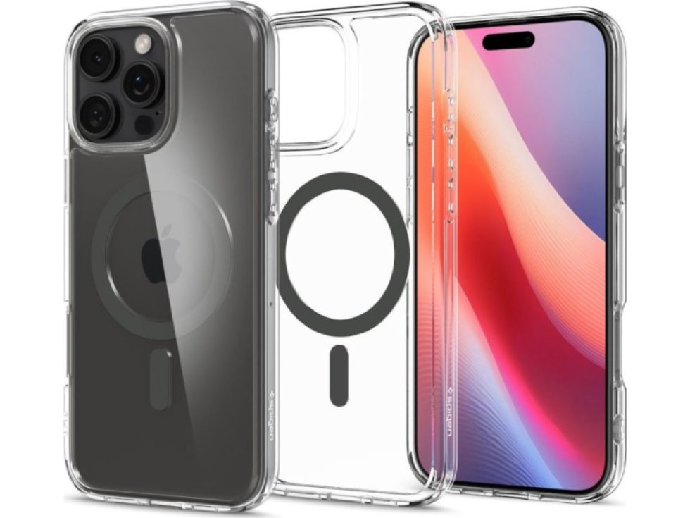 Ochranný kryt na iPhone 16 Pro - Spigen, Ultra Hybrid MagSafe Graphite