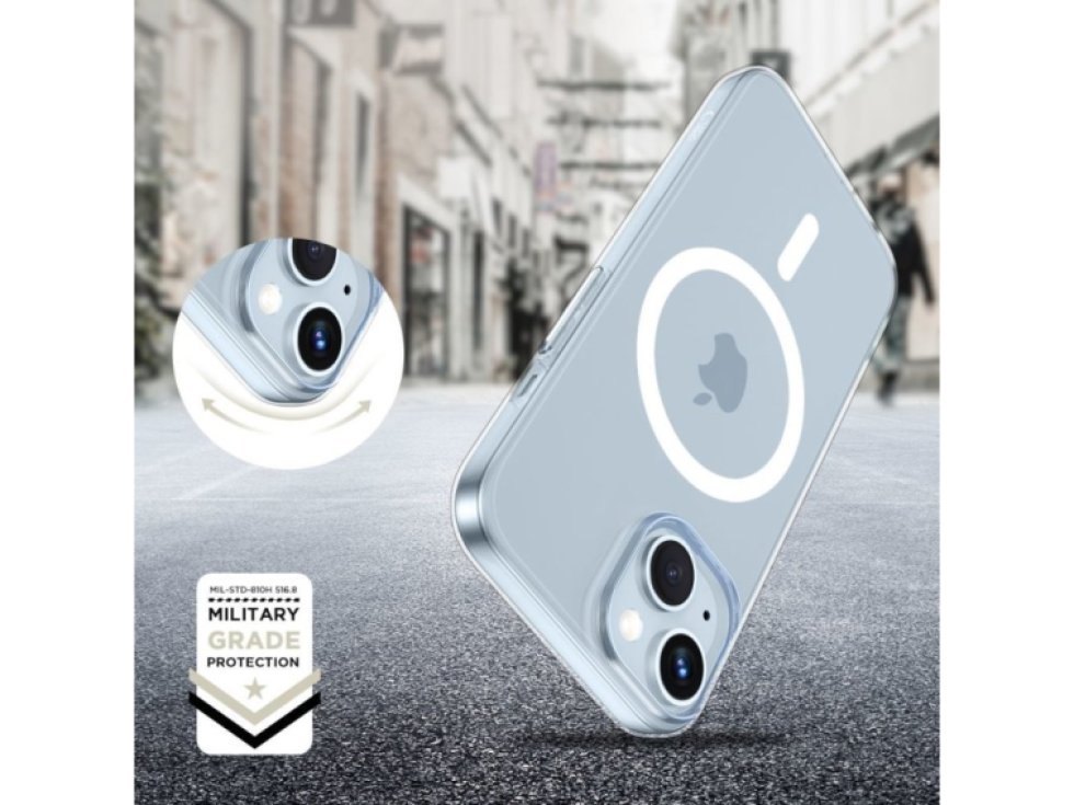 Ochranný kryt na iPhone 15 - Tech-Protect, FlexAir MagSafe Clear