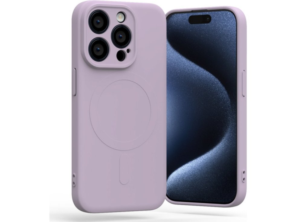 Ochranný kryt na iPhone 7 / 8 / SE (2020/2022) - Mercury, SemiSilicon MagSafe Purple