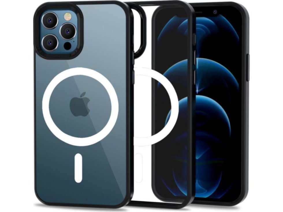 Ochranný kryt pro iPhone 12 / 12 Pro - Tech-Protect, Magmat MagSafe Black