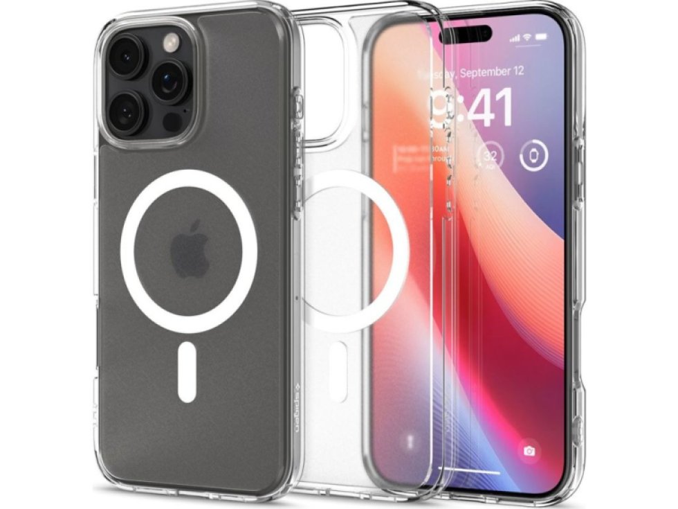 Ochranný kryt na iPhone 16 Pro MAX - Spigen, Ultra Hybrid MagSafe Frost Clear