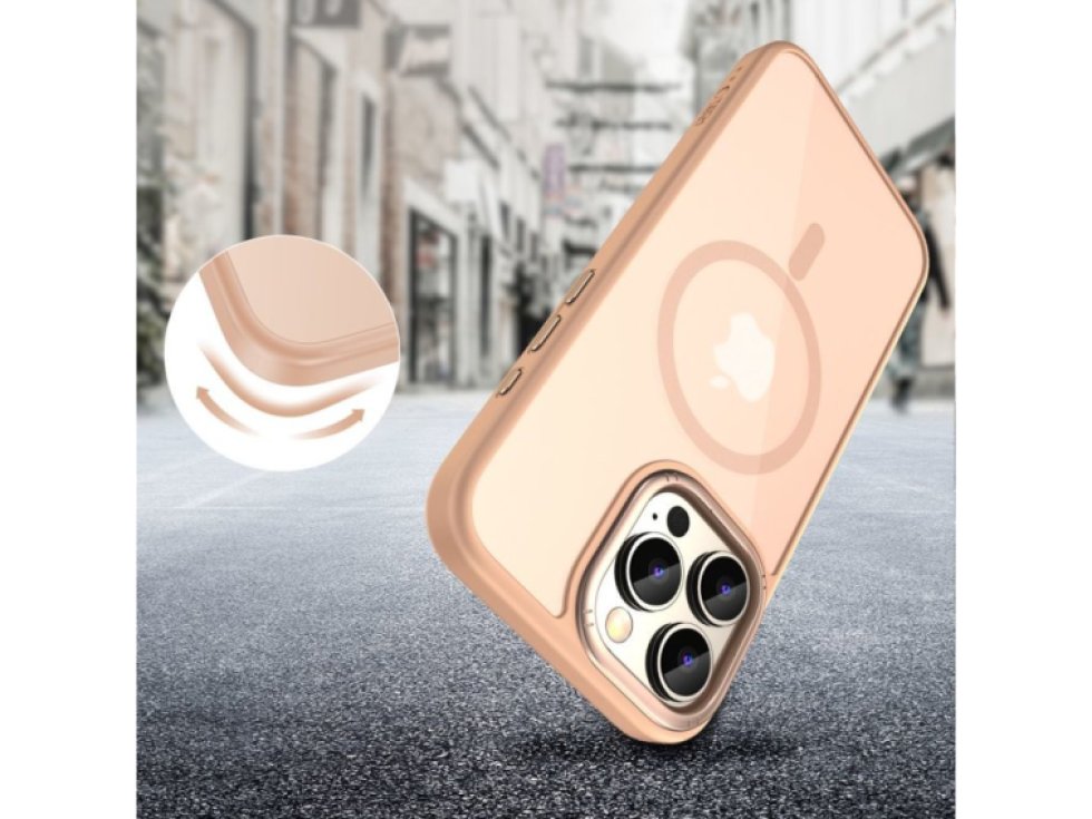 Ochranný kryt na iPhone 16 Pro MAX - Tech-Protect, Magedge MagSafe Desert