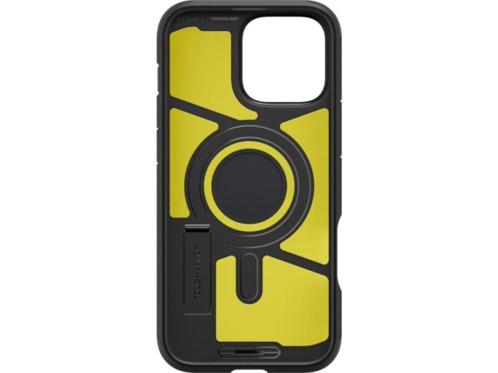 Ochranný kryt na iPhone 16 Pro - Spigen, Tough Armor MagSafe Black