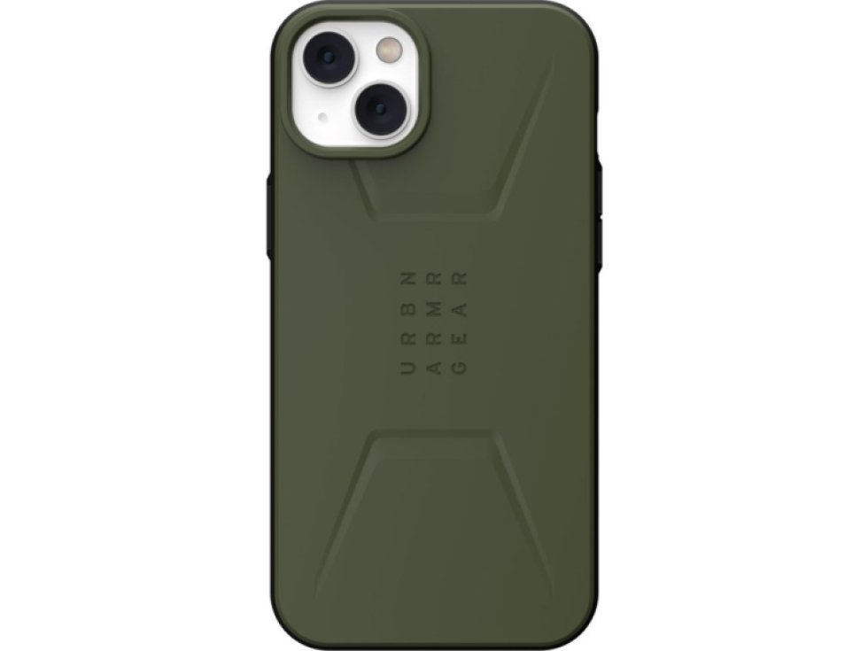 Ochranný kryt pro iPhone 14 PLUS - UAG, Civilian MagSafe Olive
