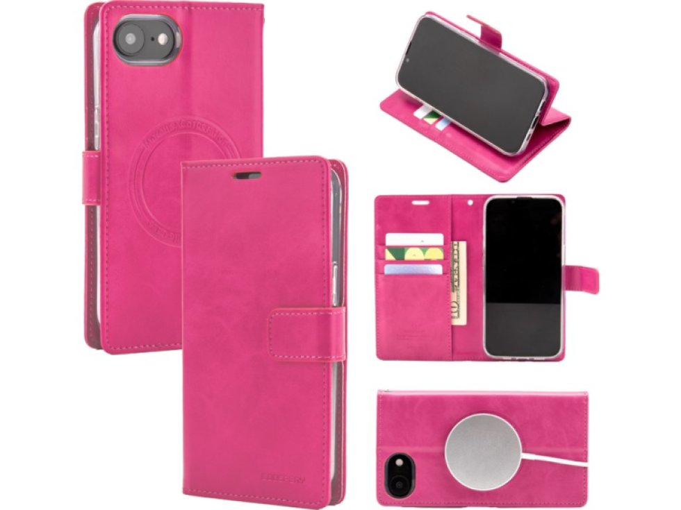 Ochranné pouzdro na iPhone 16e - Mercury, Bluemoon MagSafe HotPink