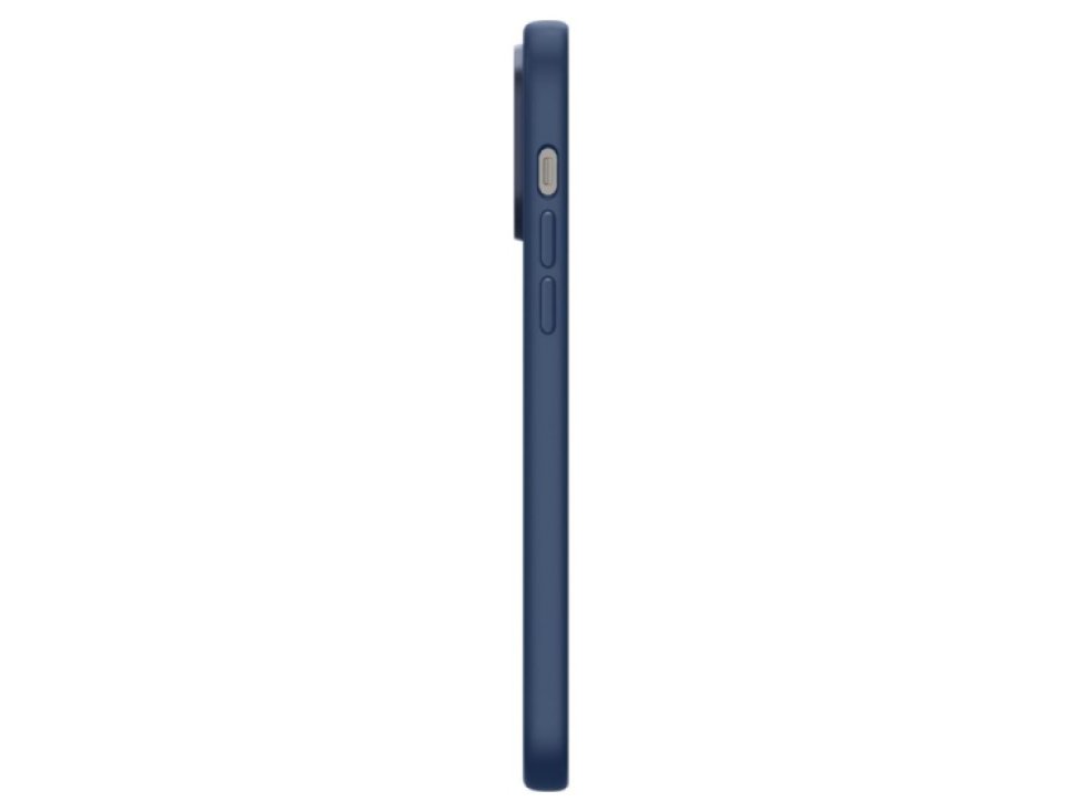 Ochranný kryt pro iPhone 14 Pro MAX - Spigen, Silicone Fit MagSafe Navy Blue