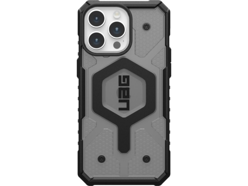 Ochranný kryt na iPhone 15 Pro MAX - UAG, Pathfinder MagSafe Ash