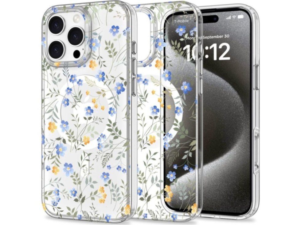 Ochranný kryt na iPhone 16 Pro - Tech-Protect, Magmood MagSafe Spring Flowers