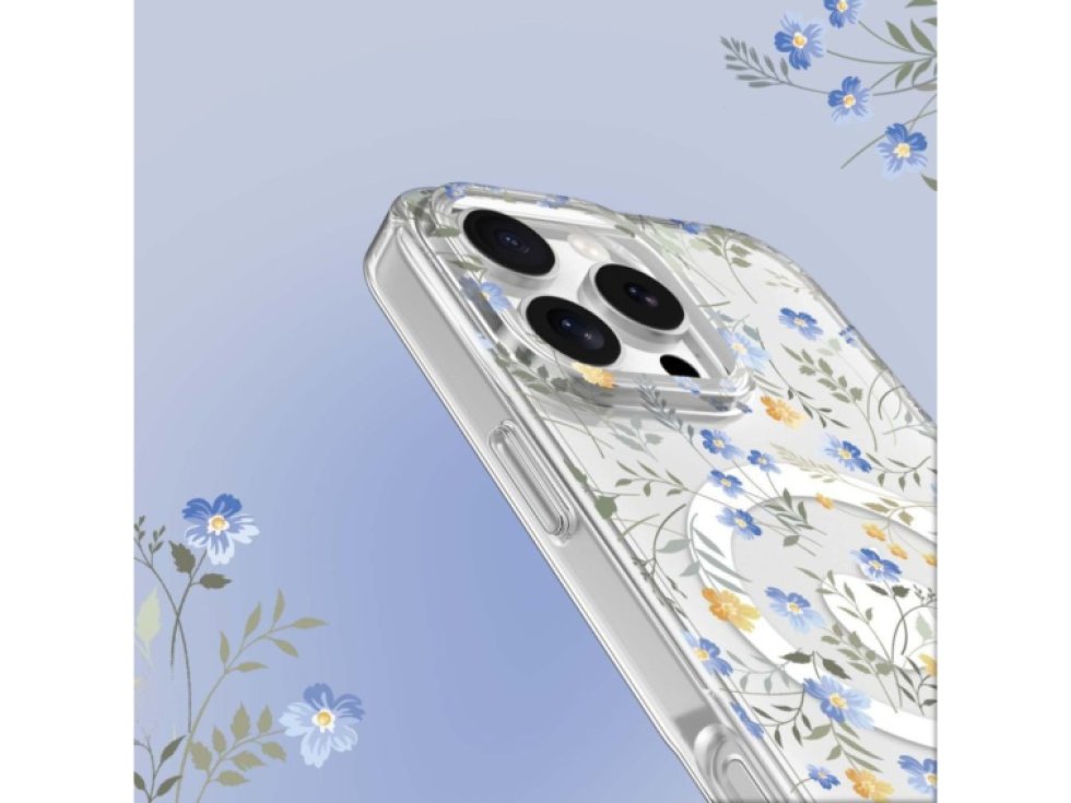 Ochranný kryt na iPhone 16 Pro MAX - Tech-Protect, Magmood MagSafe Spring Flowers