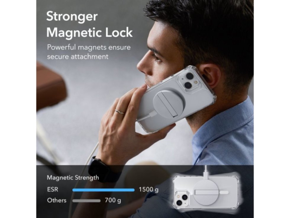 Ochranný kryt pro iPhone 14 PLUS - ESR, Air Armor HaloLock Clear