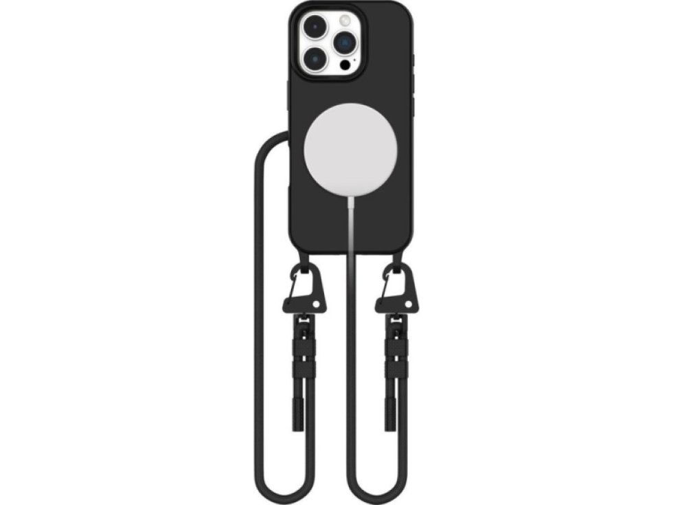 Kryt se šňůrkou na iPhone 16 Pro MAX - Tech-Protect, Magnecklace MagSafe Black