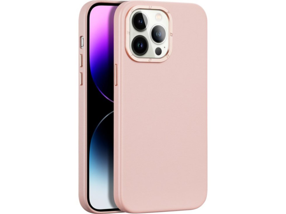 Ochranný kryt na iPhone 14 Pro MAX - DuxDucis, Grit with MagSafe Pink