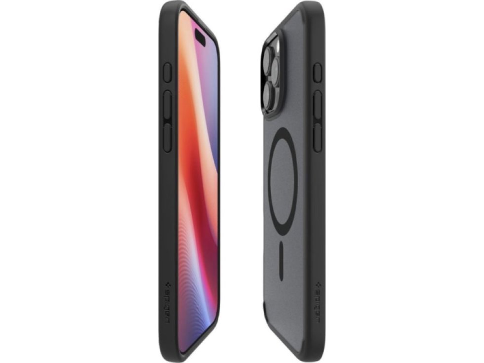 Ochranný kryt na iPhone 16 Pro - Spigen, Ultra Hybrid MagSafe Frost Black