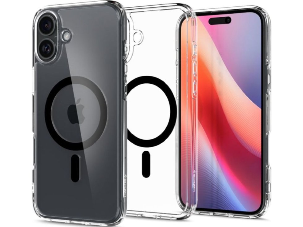 Ochranný kryt na iPhone 16 PLUS - Spigen, Ultra Hybrid MagSafe Black