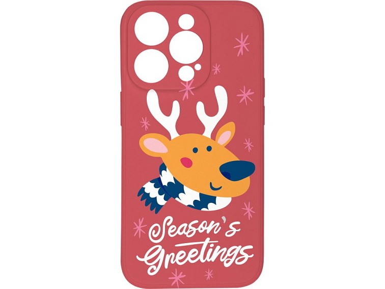 Kryt Vánoční sob pro iPhone 14 Pro