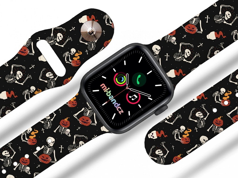 Apple watch řemínek Kostlivci