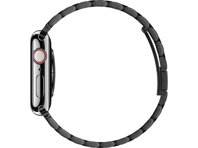 Kovový řemínek pro Apple Watch 44mm / 45mm / 46mm / 49mm - Spigen, Modern Fit Black 062MP25403