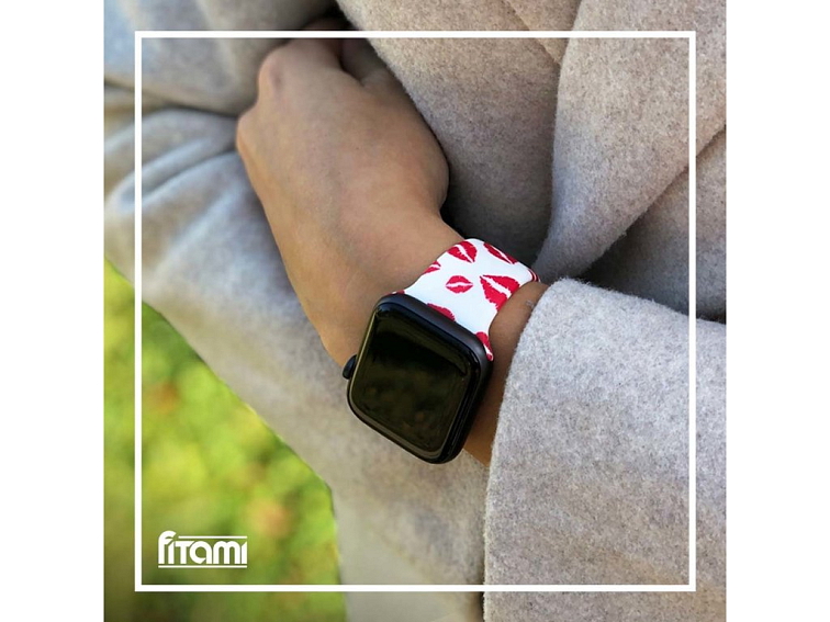 Řemínek s potiskem pro Apple Watch - Pusinky