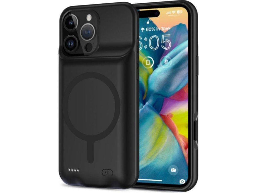 Nabíjecí pouzdro na iPhone 16 Pro - Tech-Protect, Powercase MagSafe 7000mAh