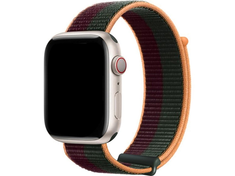 Řemínek pro Apple Watch 44mm / 45mm / 46mm / 49mm - DuxDucis, Sport CherryGreen