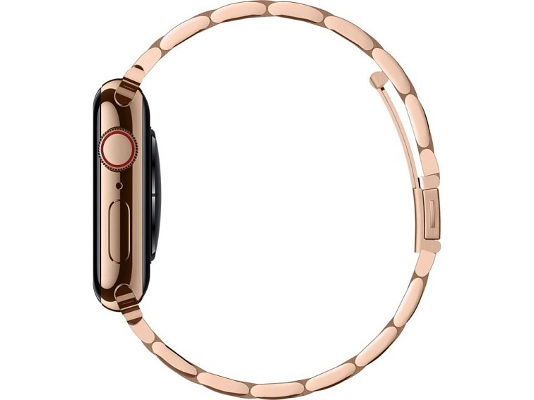 Kovový řemínek pro Apple Watch 38mm / 40mm / 41mm / 42mm - Spigen, Modern Fit Rose