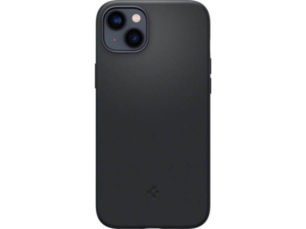 Ochranný kryt pro iPhone 14 PLUS - Spigen, Silicone Fit MagSafe Black